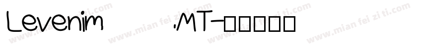 Levenim MT字体转换